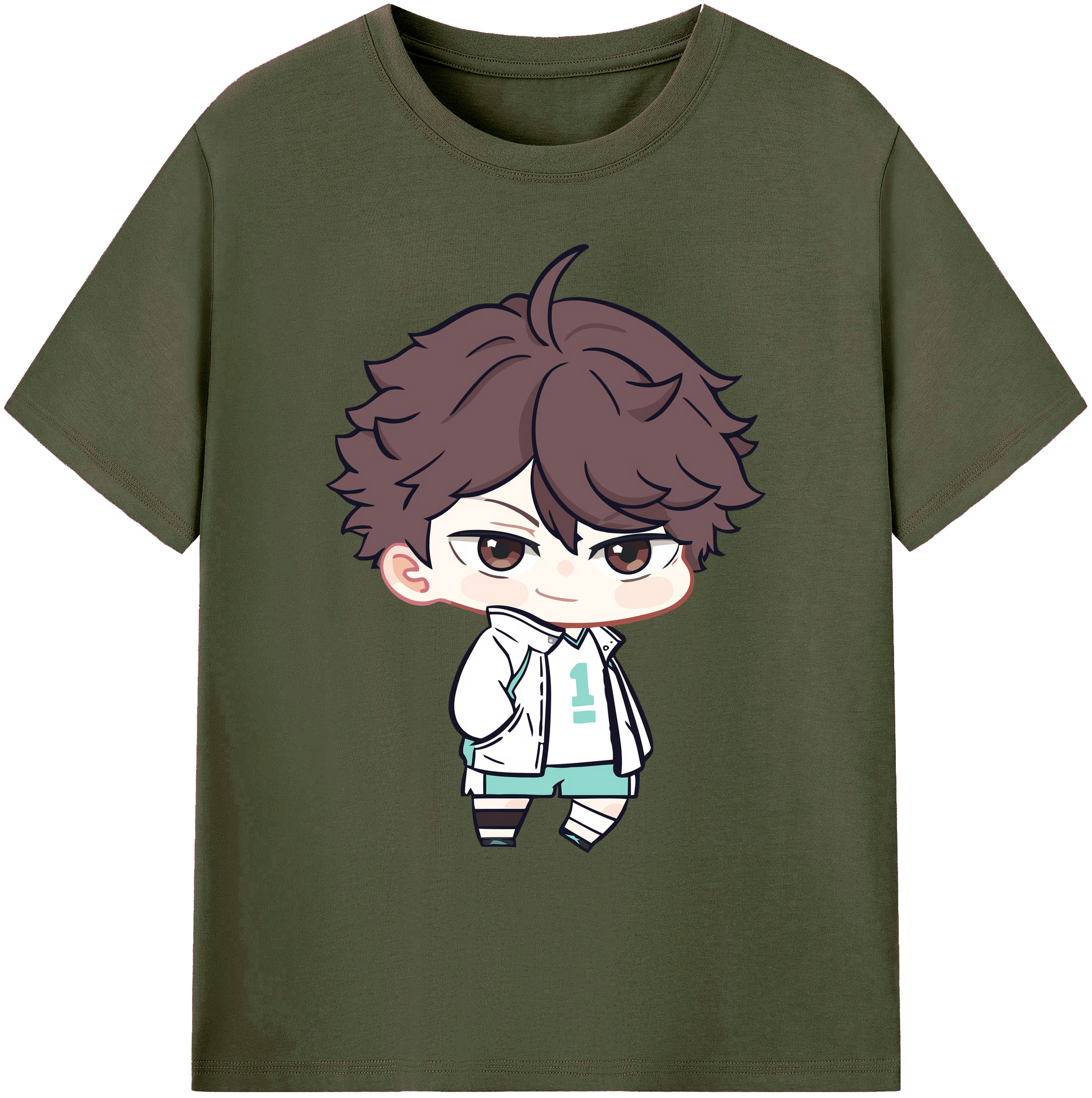 （画像用） ハイキュー!! Haikyu!! 綿100％ メンズ半袖Tシャツ｜肌触りやわらか＆通気性